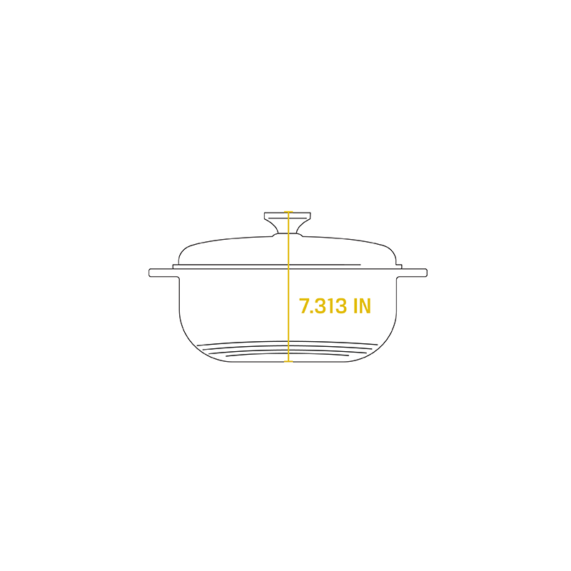 5.5 quart dutch oven dimensions